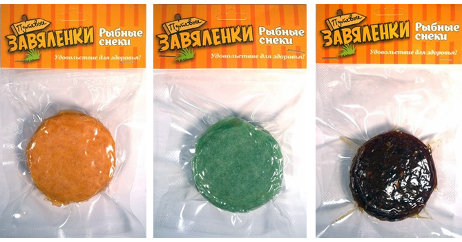 Реклама рыбных снеков, баннер