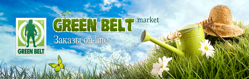 Шапка-баннер для сайта greenbelt-market.ru