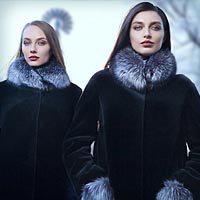 Изготовление статичных баннеров для сайта мехового салона