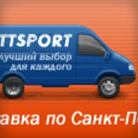 Реклама курьерской доставки по Санкт-Петербургу от ttsport.ru