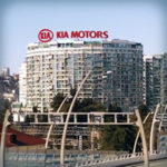 Визуализация рекламной крышной установки KIA MOTORS