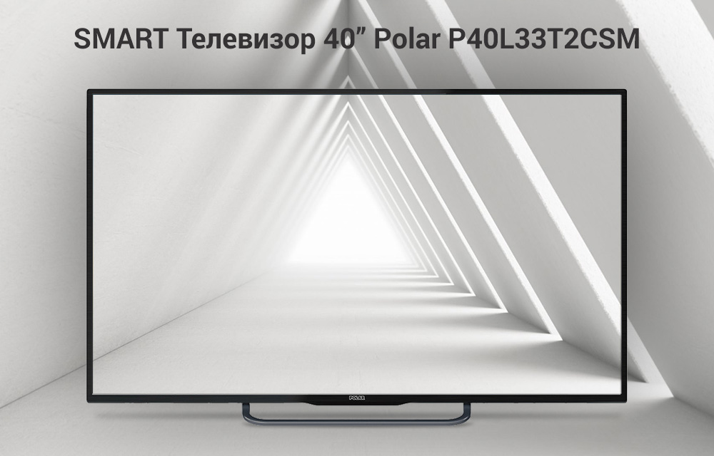Дизайн оформление карточек товара телевизоров Polar для интернет-магазина